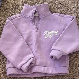 Cotton On Purple Half-Zip Sweatshirt